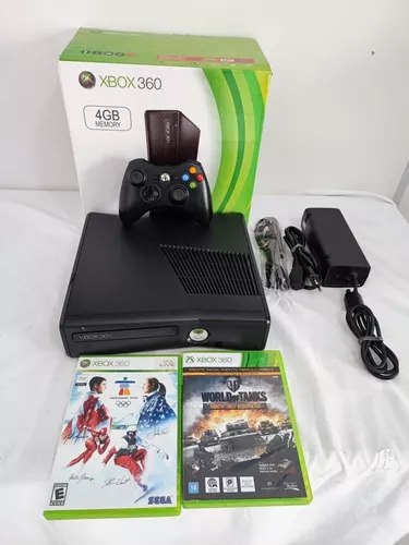 Xbox 360 Super Slim Vídeo Game Completo Com Nota Fiscal E Garantia