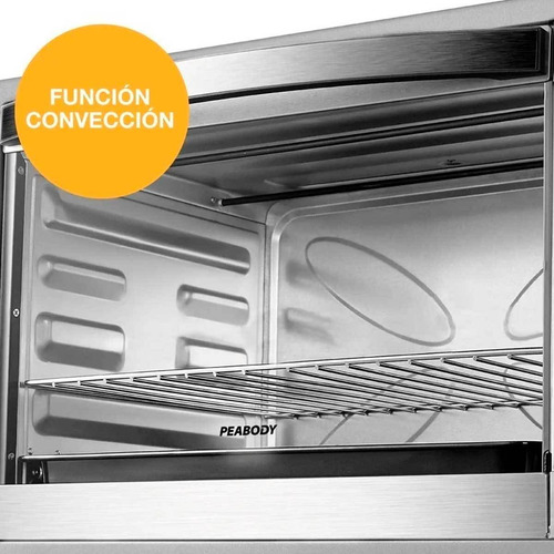 Horno de mesa eléctrico Peabody PE-HE6065 60L gris 220V