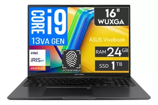 Asus Vivobook 16x Core I9 13900h 24gb 1tb Ssd 16' Wuxga