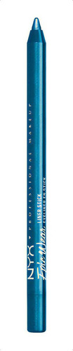 Delineador De Ojos Nyx Professional Epic Wear Liner Sticks Color Turquoise Efecto Mate