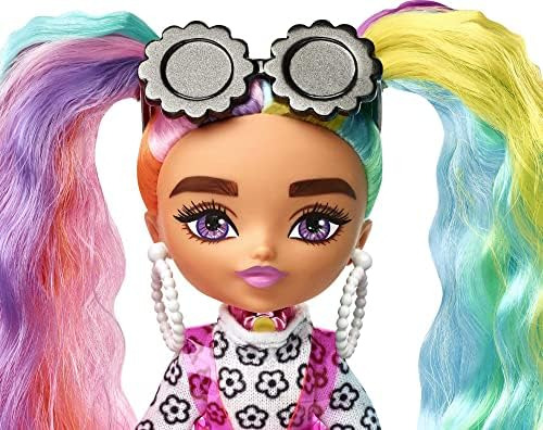 Muñeca Barbie Extra Minis 6 (5,5 Pulgadas) Con Cabello De Ar
