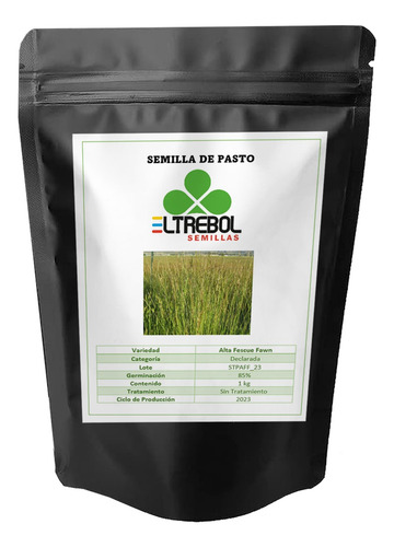 Semilla De Pasto Forrajero Var. Alta Fescue Fawn (1 Kg)