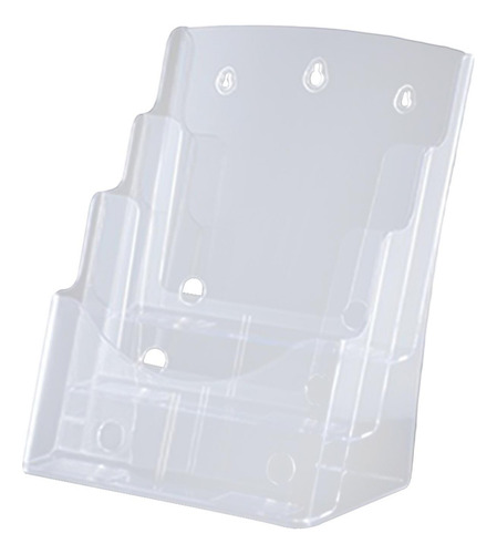 Soporte Para Folletos De Acrílico, Soporte Para 3 Niveles