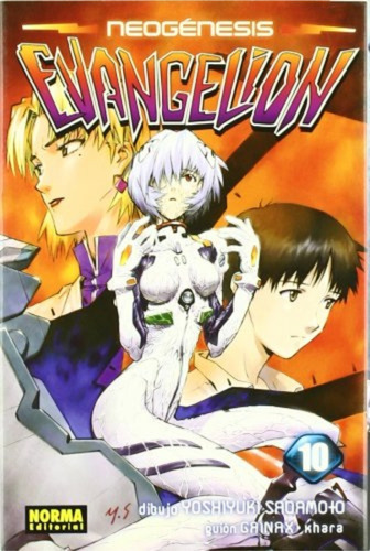 Neogenesis Evangelion No. 10, De Gainax - Khara, Yoshiyuki Sadamoto. Serie Neogenesis Evangelion, Vol. 10. Editorial Norma Comics, Tapa Blanda En Español