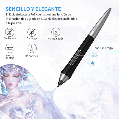 Imagen 4 de 7 de Deco Pro Mw Inalámbrica Xppen Digitalizadora Profesional