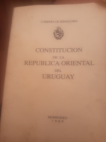 Constitucion De La República Oriental Del Uruguay 