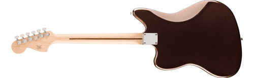 Guitarra Eléctrica Fender Jaguar Serie Affinity Brown Color Mystic Metallic Brown Material Del Diapasón Laurel Orientación De La Mano Diestro