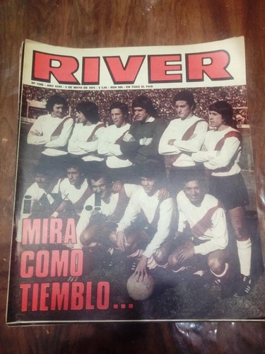 Revista River 1586 Estudiantes De La Plata 1 River Plate 0