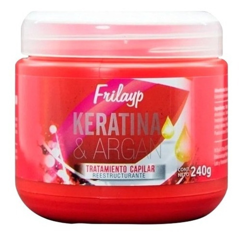 Imagen 2 de 4 de Shampoo + Acondicionador + Keratina X240g Frilayp