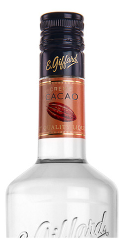 Pack De 6 Licor Giffard Creme De Cacao Blanc 700 Ml