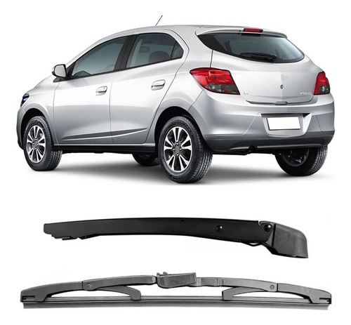 Braço Limpador Traseiro E Palheta Onix 2013 2014 2015 A 2019