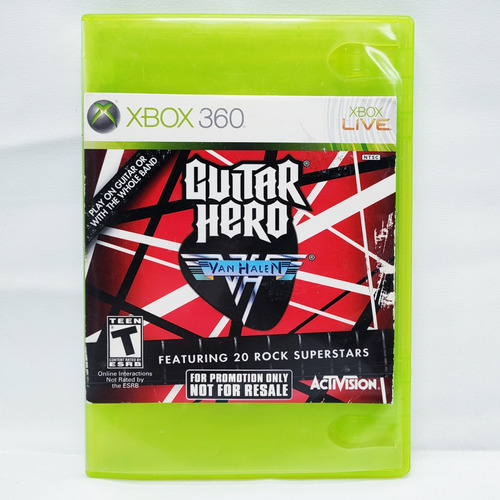 Guitar Hero Van Halen Xbox 360 Físico