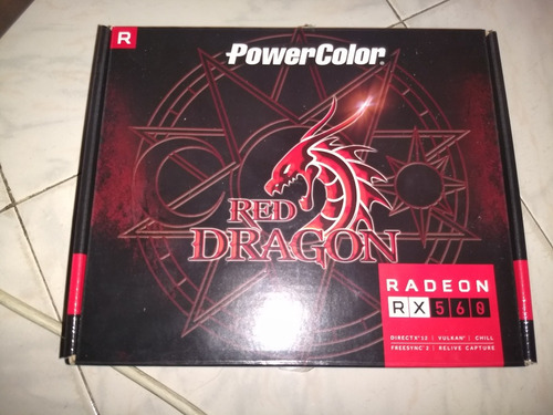 Rx 560 Red Dragon Dual Fan 4gb 