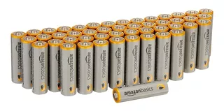 Baterías Alcalinas De Rendimiento De Amazonbasics, Alk Aa48f