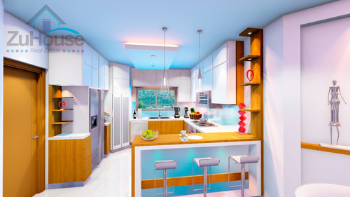 Imagen 5 de 10 de Apartamento En Plano En Modernas Torres En Santiago Wpa114 B