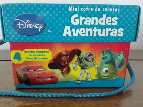 Mini Cofre De Cuentos Disney Pixar