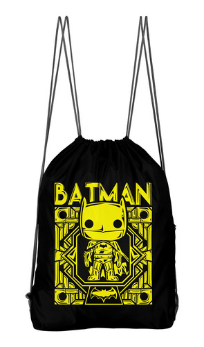 Bolso Deportivo Batman Gold (d1511 Boleto.store)