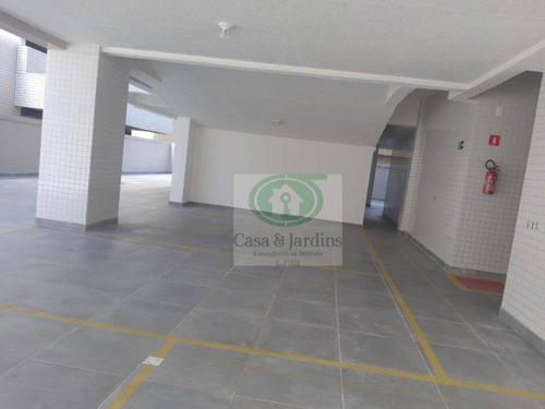Apartamento Novo - Embaré - Santos - 01 Dormitório/suíte - Varanda - Garagem Demarcada - R$400.000,00 - Ap6592