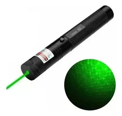 Puntero Laser Verde Potente De Largo Alcance 2824b Color del láser Negro