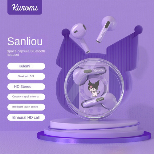 Auriculares Inalámbricos Bluetooth Sanrio Space Capsule Tws