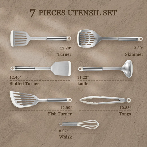 Conjunto De Utensilios De Cocina Carote 7pcs, Juego De Utens