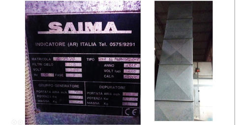 Cabina De Pintura Con Horno. Saima - Posible Permuta + $$$