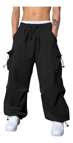 Pantalones Para Hombre Con Cintura Elástica Con Cordón Y Bol