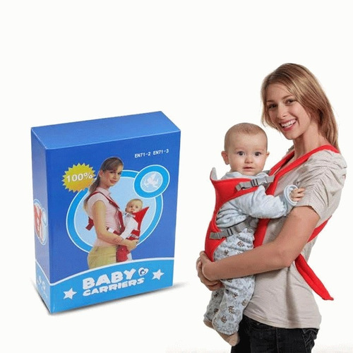 Silla Porta Bebe Baby Carrier Nuevo Azul O Rojo Oferta