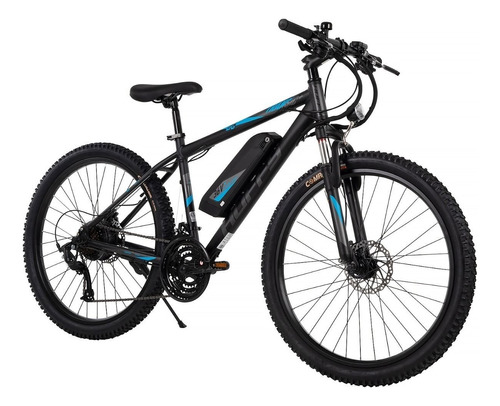 Bicicleta De Montaña Eléctrica Huffy Rodada 26 Unisex Color Negro