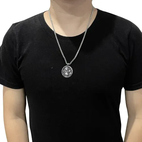 Collar Para Hombre Y Mujer Dije Freya Diosa Nórdica Vikingo