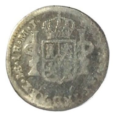 Moneda Imperio Español Plata 1 Real 1779 Lima Carlos 3* Fine (Usado)