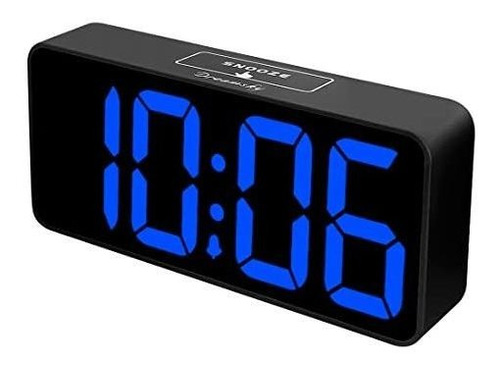 Reloj Despertador Dreamsky Pantalla 8.9'' Negro/azul