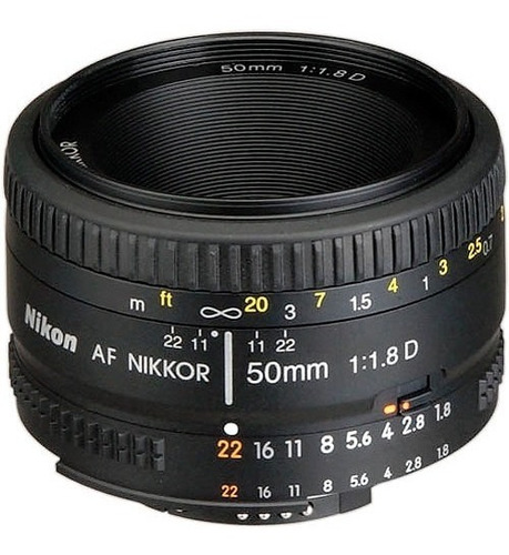 Lente Nikon 50mm F/1.8d Af Nikkor Lente