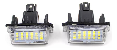 Par Luz Led De Patente Toyota Yaris Corolla Prius Avensis