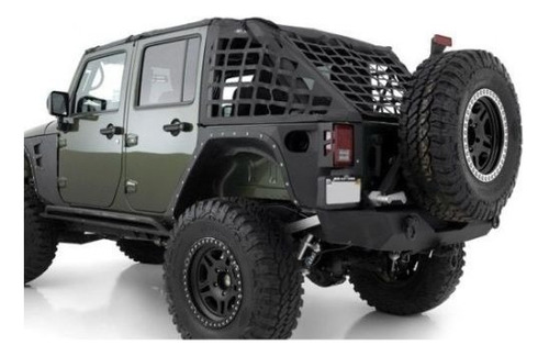 Red Cargo Net Smittybilt Jeep Wrangler Jk 4 Puertas 07-17