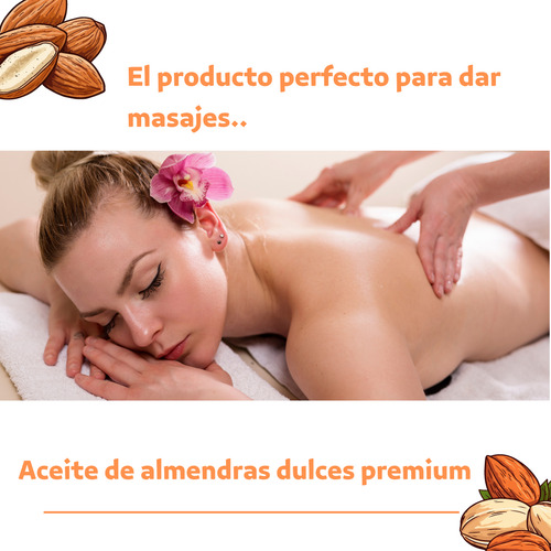 Aceite De Almendras Dulces Puro Calidad Cosmetico 1 Litro