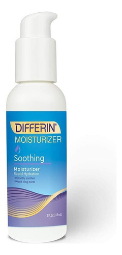 Differin Hidratante Equilibrante 118ml Tipo De Piel Sensible
