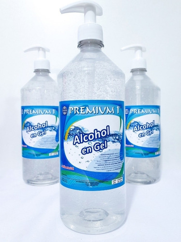 Alcohol En Gel 1 Litro Antibacterial Con Dosificador