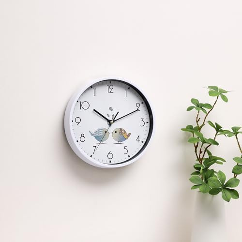 Reloj De Pared Redonda De 12 Pulgadas Ksyou Reloj De Pared R