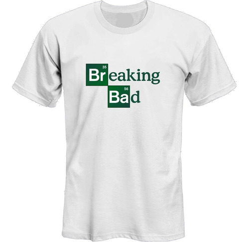 Remeras Breaking Bad Logo Clasico Heisenberg *mr Korneforos*