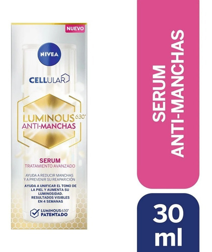 Niveacellularserum Luminous Antimanchas Tratamiento Avanzado