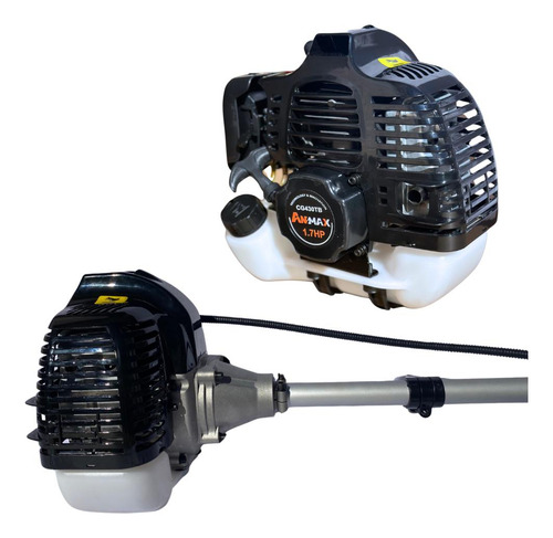 Roçadeira Robusta À Gasolina 43cc 1,7hp Multifunções 4 Em 1