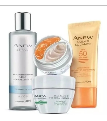 Set Anew Aclaradora X4 - mL a $162