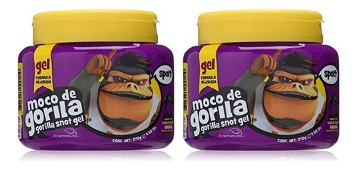 Moco De Gorila Sport Hair Gel | Gel Energizante Para Un Aga.