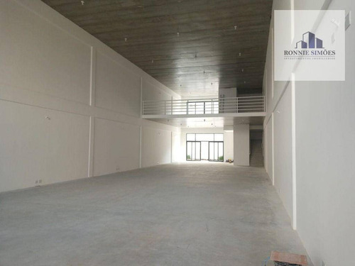 Imagem 3 de 15 de Sobrado, Ponto, Salão Comercial Para Alugar Em Moema, 450 M², 2 Vãos Livres, 4 Banheiros, Área Aos Fundos, São Paulo. - So0345