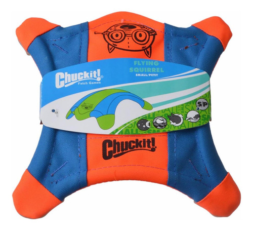 Chuckit Flying Squirrel Toss Toy Pequeño - 9 De Largo X 9 De