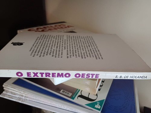 Livro: O Extremo Oeste - Sergio Buarque De Holanda; 1986 (Usado)