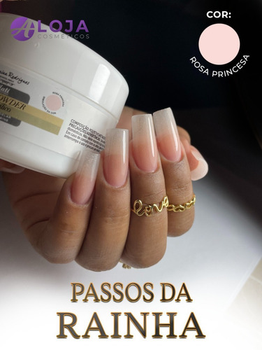 Imagem 6 de 6 de Kit Alongamento Acrílico - Passos Da Rainha - Completo
