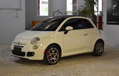 Fiat 500 1.4 16v Sport Nafta 2013 Color Blanco Imperdible!!