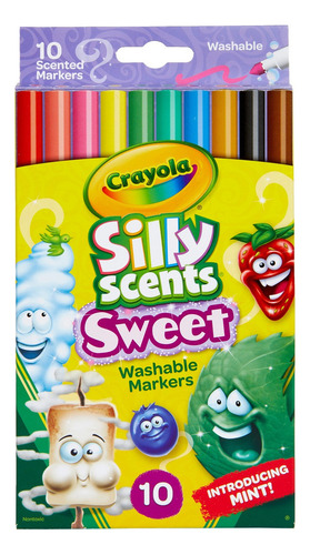 10 Plumones Sillyscents (olores Graciosos)